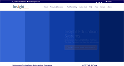 Desktop Screenshot of insighteducationsystems.com
